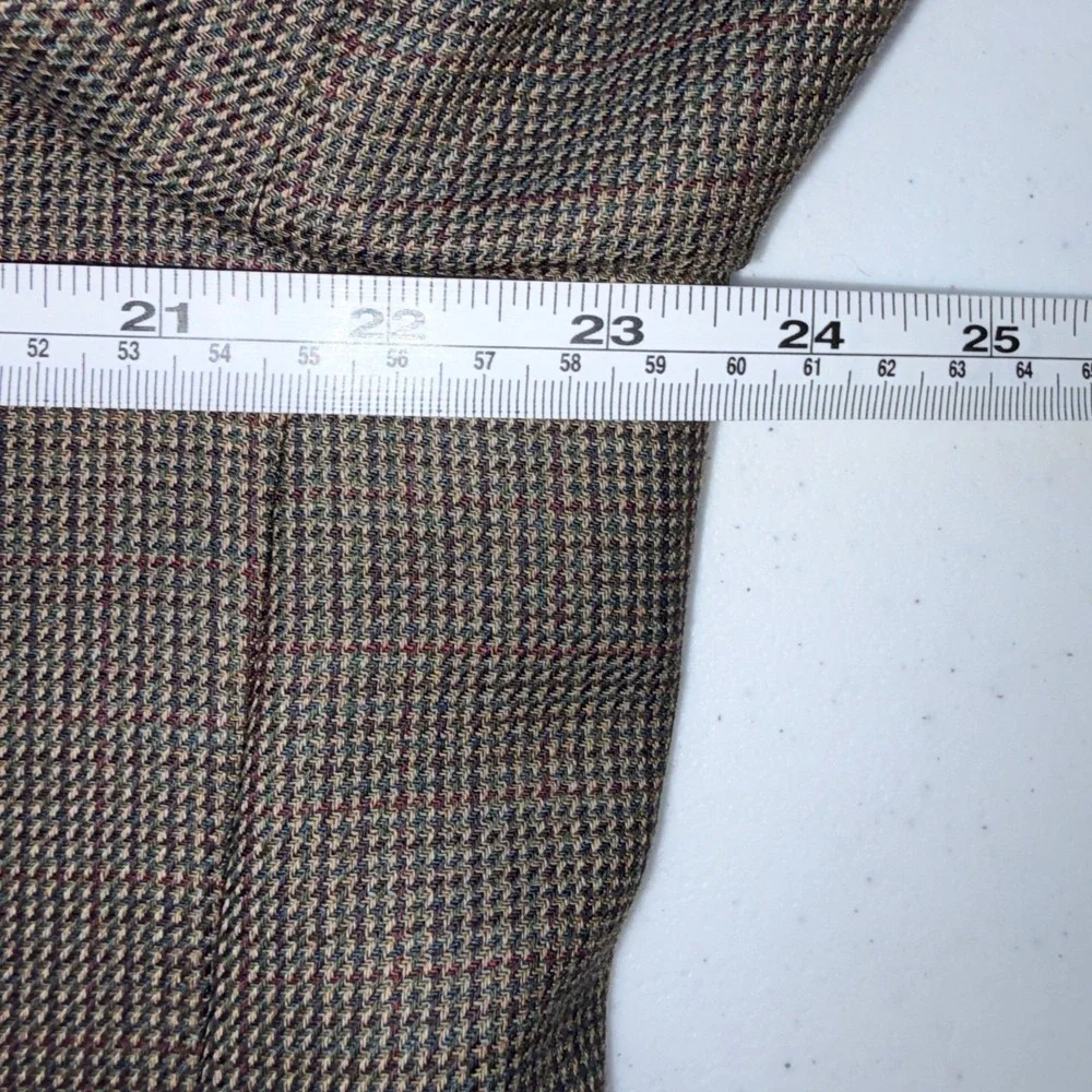 Lauren Ralph‎ Lauren Blazer 44R Brown Wool Excellent